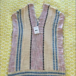 Free People Beige Tunic,XS,NWT